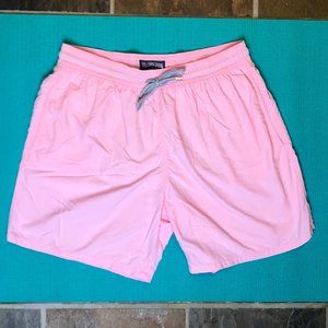 Vilebrequin - Pink Swimming Trunks, Solid - XXL